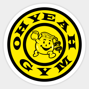 KOOL-AID - Oh Yeah Gym Sticker